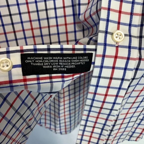 Jos A Banks Plaid Dress Shirt - Picture 3 of 3